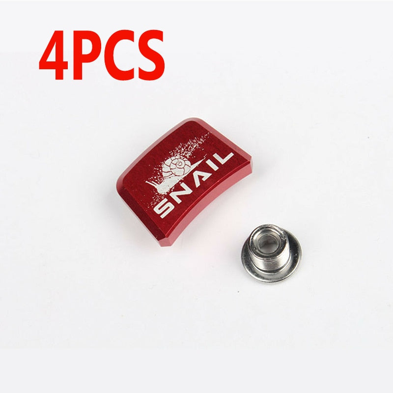 SNAIL MTB Bicycle Chainwheel Screws 7075 Aluminum Alloy Single Chainring Bolts Road Mountain Bike Disc Screws for Crankset