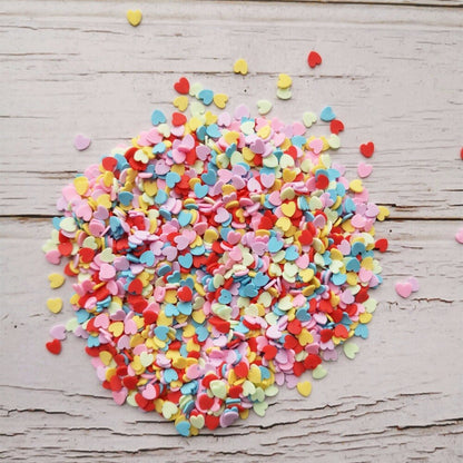 100g/Bag Slime Clay Sprinkles Filler Toys Accessories Candy Fake Cake Dessert Mud Decoration