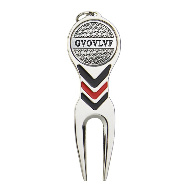 1 Pcs Golf Repair Tool Golf Divot Repair Tool Magnet With Golf Marker Key Chain Liner Clip Drop Shiping