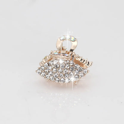 AINAMEISI New 7 Style Metal Crab Claw Clip for Women Girls Charm Barrette Full Rhinestone Wedding Hair Accessories Jewelry