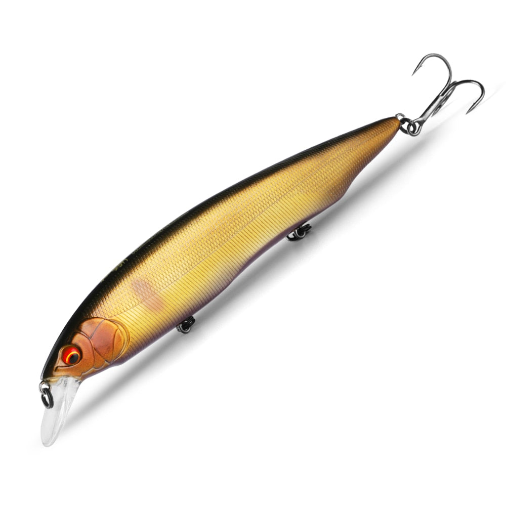 BEARKING 160mm 30g Hot Fishing Lures Assorted Colors Minnow Crank Tungsten Weight System Wobbler Model Crank Artificial Bait
