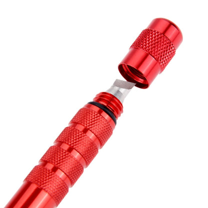 Golf Groove Cutter Blue Golf Club Head Grooving Tool Golf Club Alloy Wedge Sharpening Tool v Shape Tool