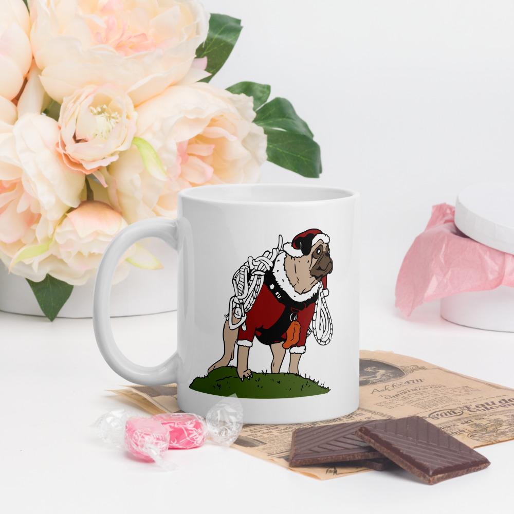 Vinny the Pug Christmas Mug #2