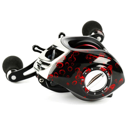 Sougayilang Baitcasting Reel Casting Reel 17+1BB Right /Left Handle Gear 7.2:1 Fishing Reel Wheel Fishing Tackle 12KG Max Drag