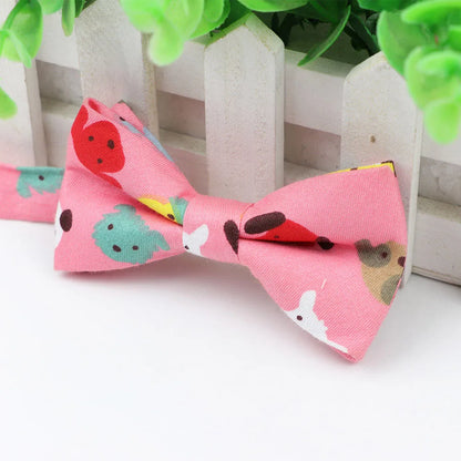 Classic Baby Kid Bow Ties Boy Children Pre Tie Tuxedo Bowties Pet Dog Cat Duck Fish Necktie Butterfly