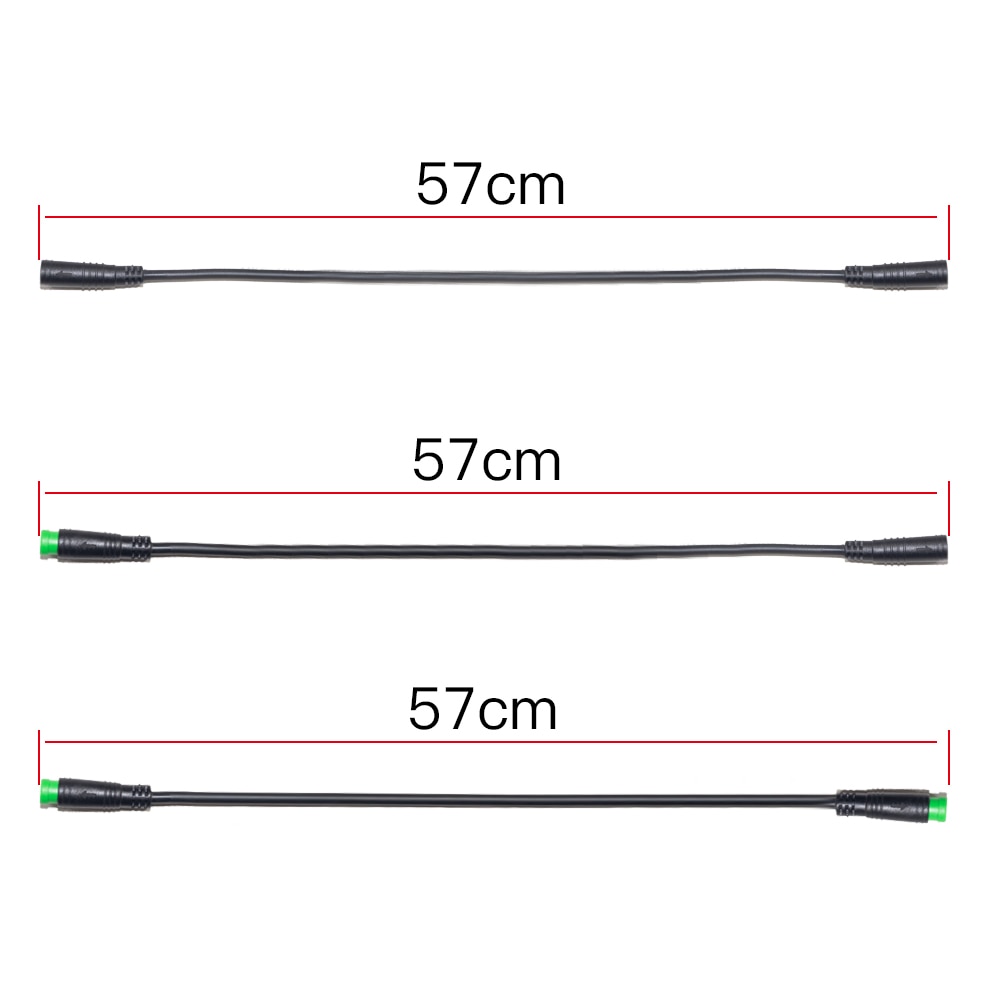 Onature Ebike Display Extension Cable Male/Female Connector Ebike Cable for Bafang Display Electric Bicycle Accessories