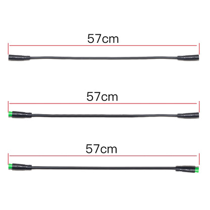 Onature Ebike Display Extension Cable Male/Female Connector Ebike Cable for Bafang Display Electric Bicycle Accessories