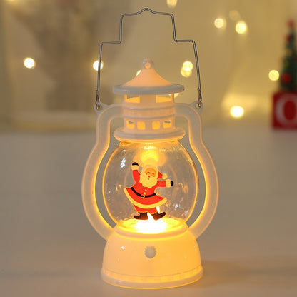 Christmas Portable Small Oil Lamp Led Light Christmas Decorations for Home Christmas Ornament Xmas Navidad Natal New Year 2023