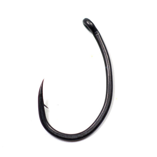 Carp Fishing Hooks for Hair Rigs Coating Curve Shank Crank  Barbed KRANK  Wide Gape  Choddy Made in Japan for Hair Rigs Boilies