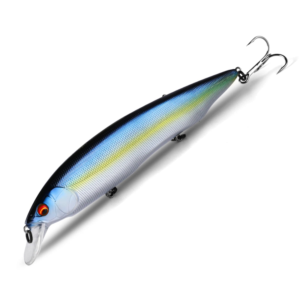 BEARKING 160mm 30g Hot Fishing Lures Assorted Colors Minnow Crank Tungsten Weight System Wobbler Model Crank Artificial Bait