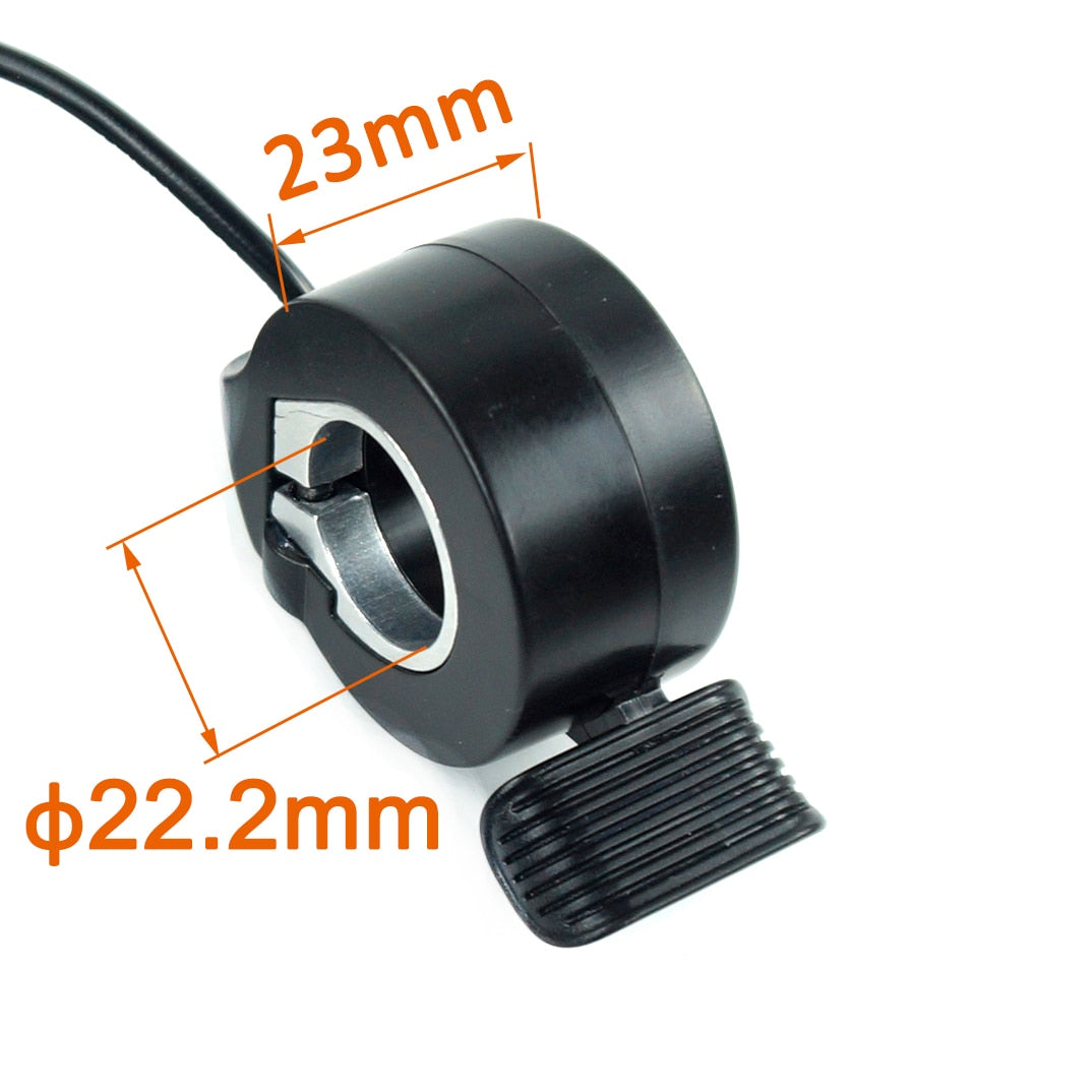 Okfeet Wuxing Throttle Electric Scooter Bike 130X Thumb Throttle Accelerator for Ebike Bicycle Conversion Kit