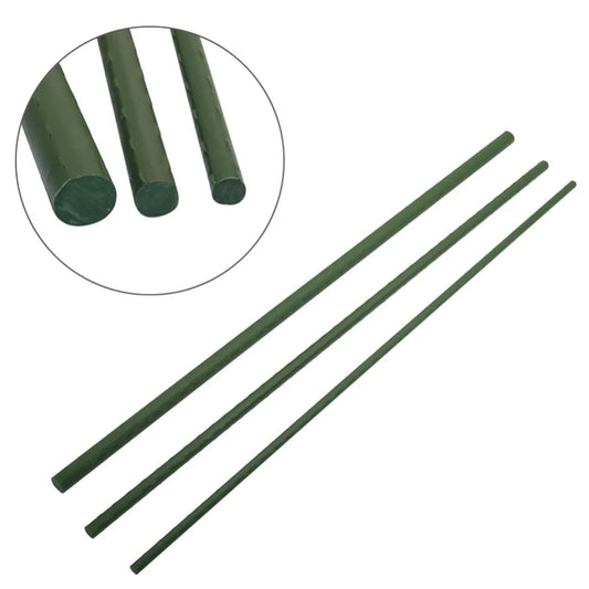 Plant Support Greenhouse Gardening Pillar Plastic Coated Steel Pipe Climbing Vine Bracket Agriculture Tools Flower Support 6 Pcs