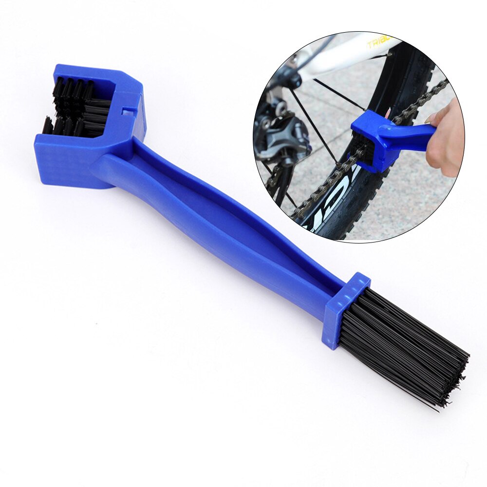 ZK30 Portable Bicycle Chain Cleaner Bike Brushes Scrubber Wash Tool Mountain Cycling Cleaning Kit Outdoor Accessory