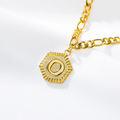 A-Z Initial Letter Anklets for Women Stainless Steel Anklet  21cm + 10cm Figaro Chain Summer Beach Accessories Jewelry