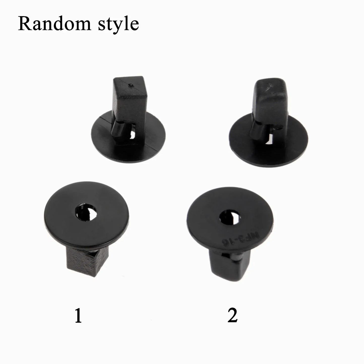 Yetaha 50 Pcs Car Fastener Clips Bumper Inner Fender Rivets Push Door Trim Cover Front Rear Wheel Clip for Toyota Honda Ford