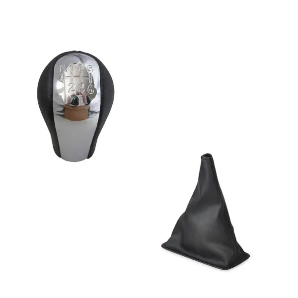 5 Speed/ 6 Gear Car Shift Gear Knob + Leather Boot Gaitor Cover for Toyota Corolla 1998- 2003 2004 2005 2006 2007 2008 2009