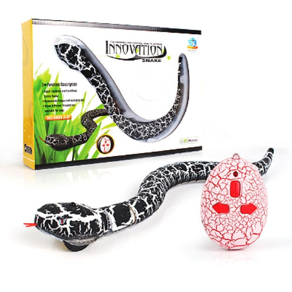 Novelty Rc Snake Naja Cobra Viper Remote Control Robot Animal Toy With USB Cable Funny Terrifying Christmas Kids