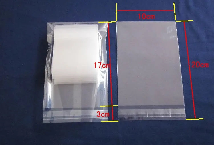4x6-14x14cm Various Models Resealable Poly Bag Transparent Opp Plastic Bags Self Adhesive Seal Jewellery Making Bag..