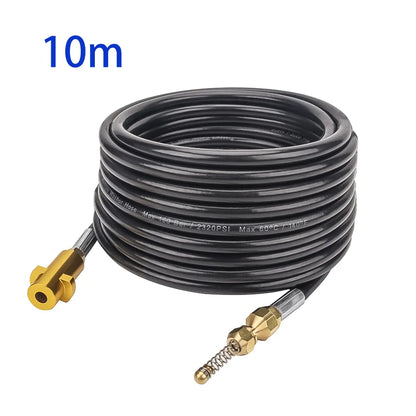 6~20 Meters 2320psi 160bar High Pressure Washer Sewer Drain Water Cleaning Hose Pipe Cleaner for Karcher K2 K3 K4 K5 K6 K7