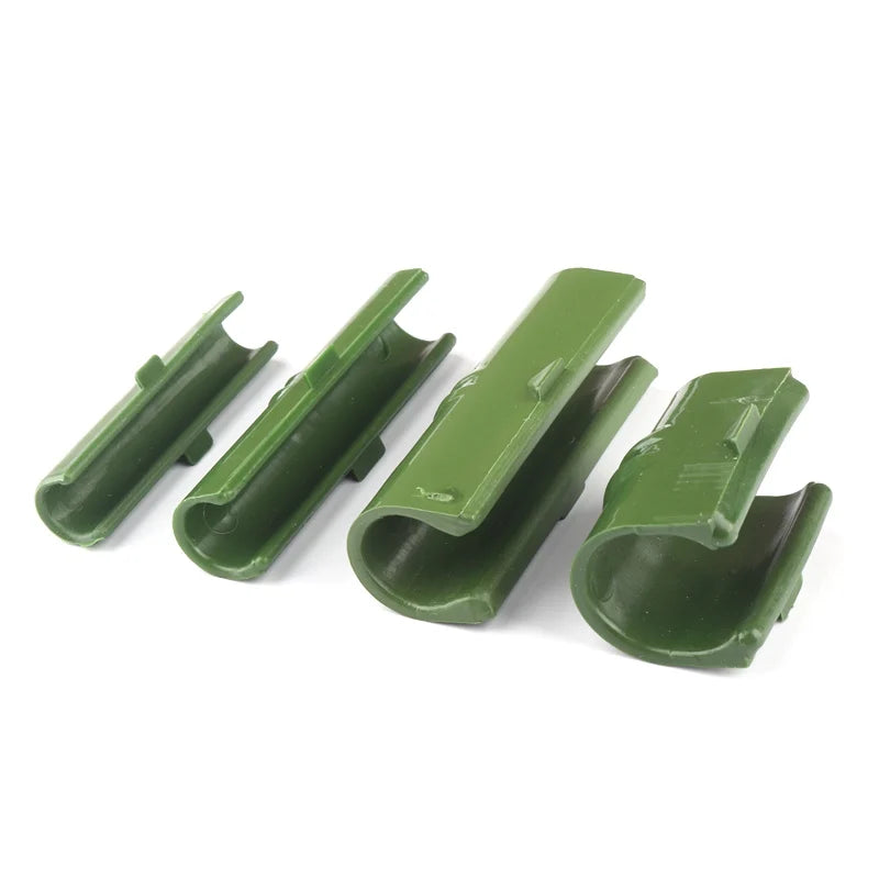 10pcs Greenhouse Frame Pipe Tube Film Clip Clamp Garden Shade Net Accessories Plastic Film Fixed Fittings