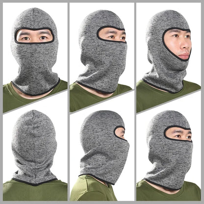 Polar Fleece Winter Warmer Thermal Windproof Balaclava Cold Weather Hat Helmet Liner Full Face Caps Men Women Cap Beanies 2020