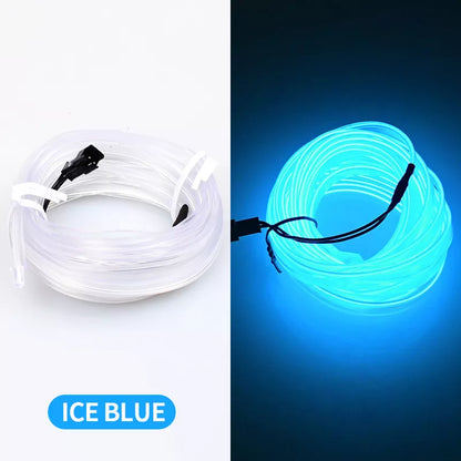 Ambient Lamp RGB Car LED Neon Cold Light Auto Interior Atmosphere Light Refit Decoration Strips Shine Usb/Cigar Lighter/Driver