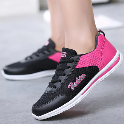 Women Shoes Summer White Sneakers Basket Femme Super Light Vulcanized Shoes Female Mesh Sneakers Women Casual Shoe