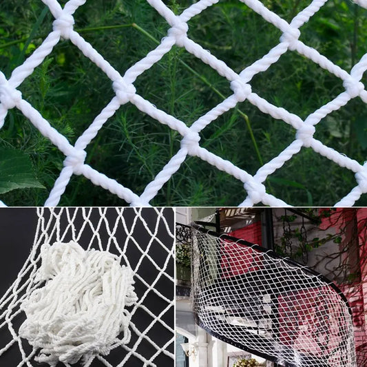 1m Home Balcony Railing Stairs Baby Children Pet Safety Net Construction Site Against Falling Garden Plant Trellis Fence Netting