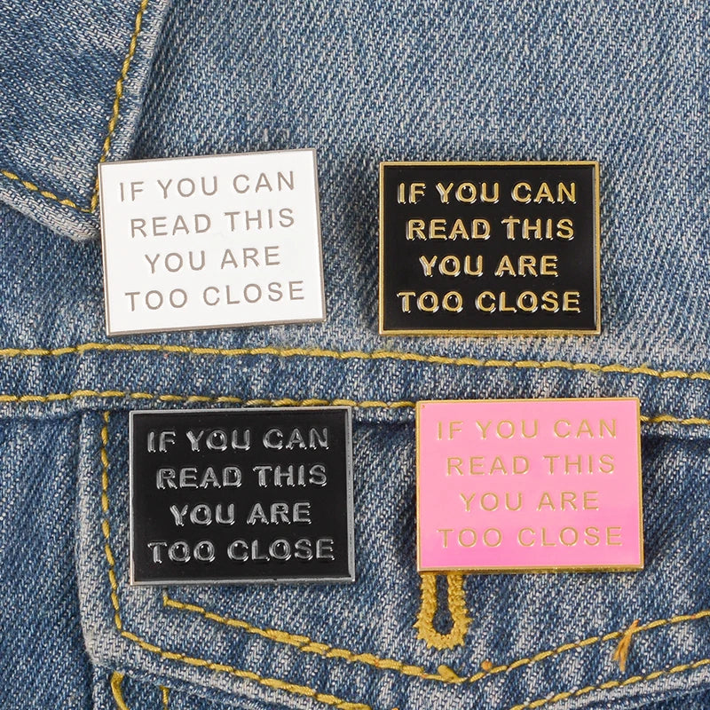 Introvert Loner Loser Club Enamel Pins Autism Badges Custom Cat Brooches Bag Clothes Lapel Pin Punk Black White Jewelry