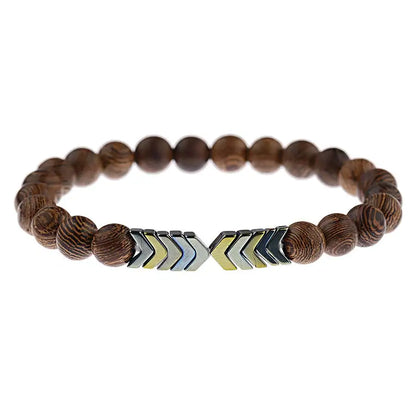 Men Bracelet Natural Moonstone Bead Tibetan Buddha Bracelet Chakra Lava Stone Diffuser Bracelets Men Jewelry