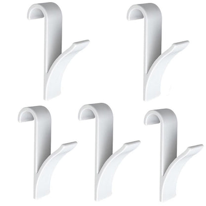 Kitchen Bathroom Hanger Clips Storage Racks White Clear Hanger Heated Towel Radi