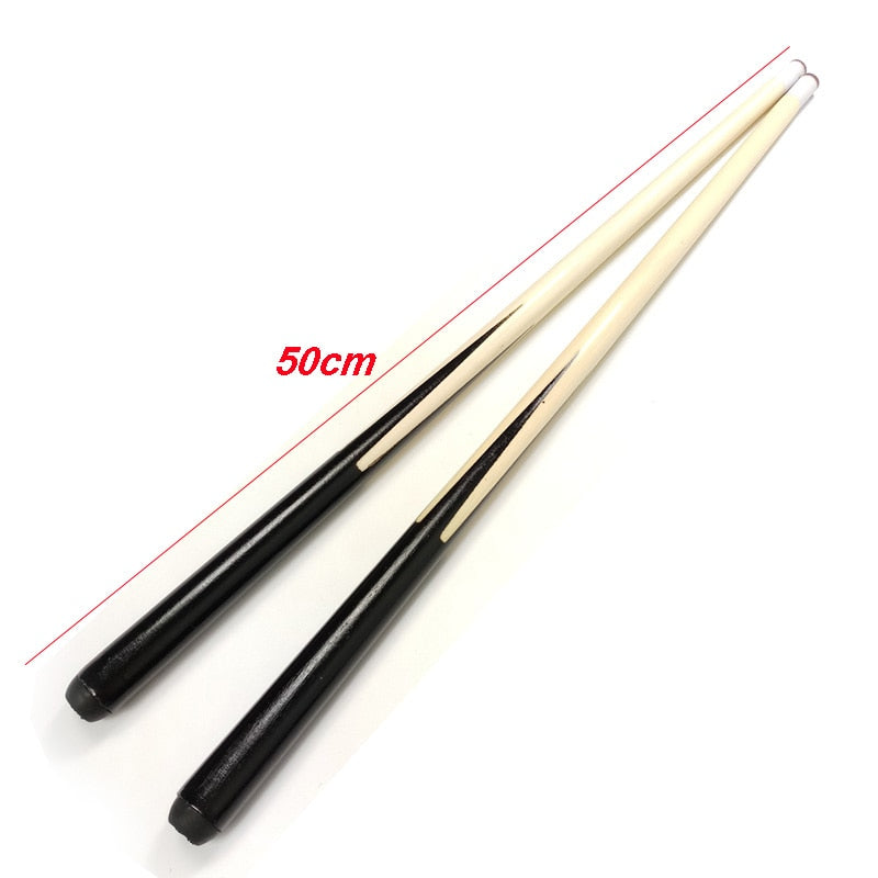 Xmlivet Latest Hotsale 2pcs/Lot 50cm/68cm Wood Single One-Piece Billiard Pool Cues for Children Household Pool Table China