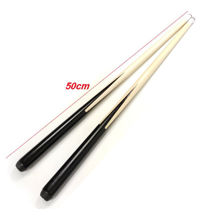 Xmlivet Latest Hotsale 2pcs/Lot 50cm/68cm Wood Single One-Piece Billiard Pool Cues for Children Household Pool Table China