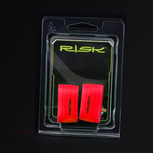 1 Pair Bike Silicone Plug Rubber Anti-Skip Road Bike Plugs for Bar Tape Waterproof Wear Resistant Oudoor Strap Silicone Ring