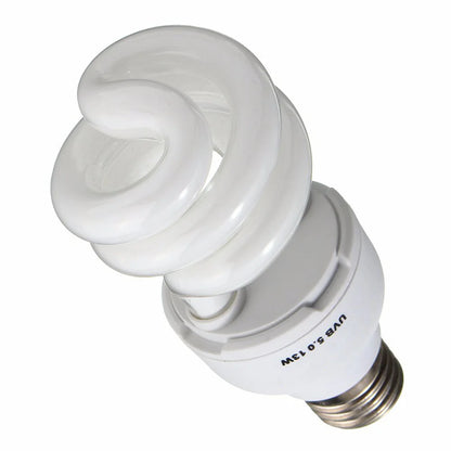 Reptile UVB 5.0 10.0 Lamp Bulb for Turtle Lizard Snake Lguanas Heat Calcium Lamp Bulb Energy Saving Light Reptile Succulent E27
