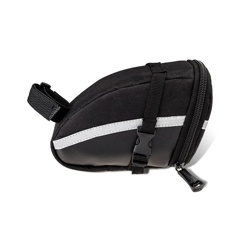 Roswheel 1.2L Portable Waterproof Bike Saddle Bag Cycling Seat Pouch Bicycle Tail Bags Rear Pannier Cycling Equipment
