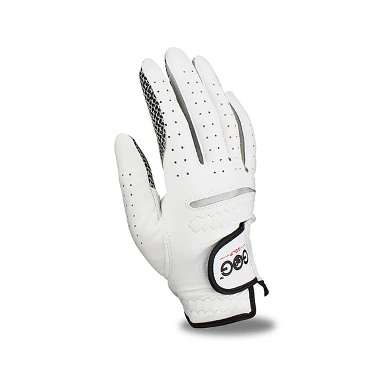 Pack 1 Pcs Golf Gloves Men Left/Right Hand Soft Breathable Pure Sheepskin Leather With Anti-Slip Granules Men Golf Glove