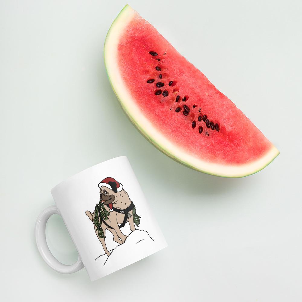 Vinny the Pug Christmas Mug #3