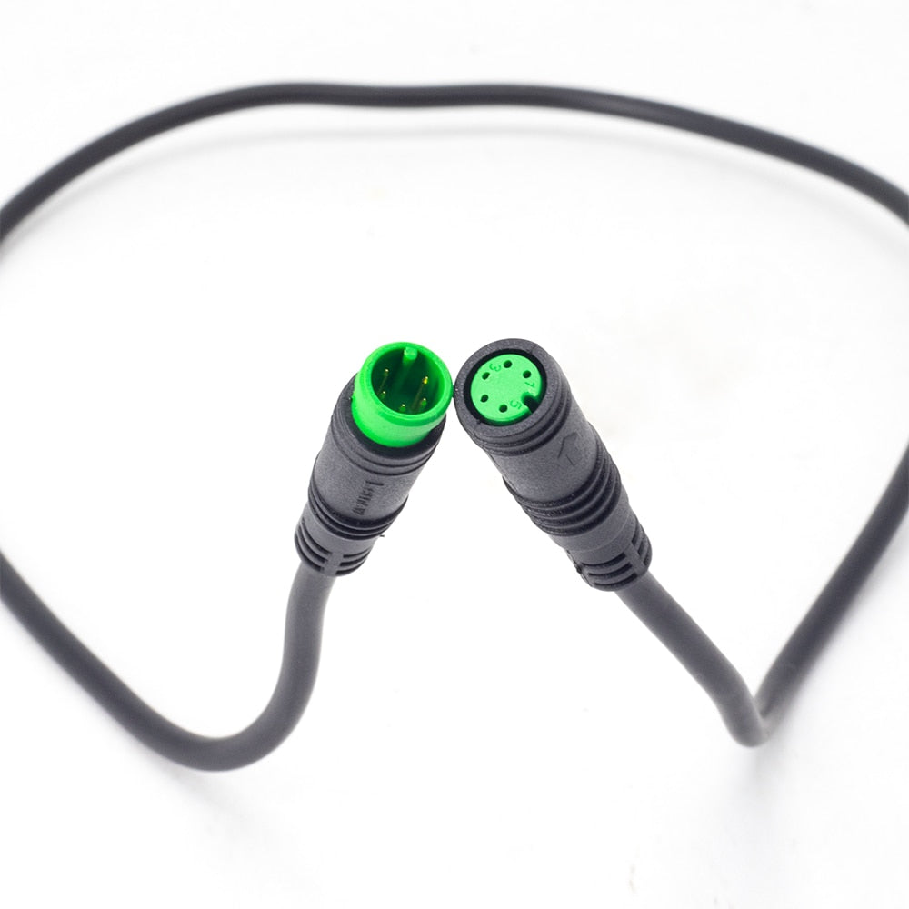 Onature Ebike Display Extension Cable Male/Female Connector Ebike Cable for Bafang Display Electric Bicycle Accessories