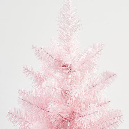 Artificial Christmas Tree 60CM Pink Classic Xmas Pine Tree With Plastic Stand Ar
