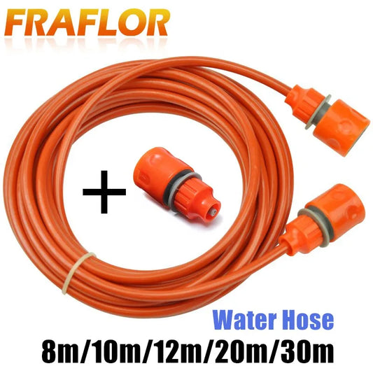 8m 10m 20m Orange PU Car Washing Garden Watering Hose Pipe With Quick Connector High Pressure Car Washer Pipeline Conduit 5*8mm