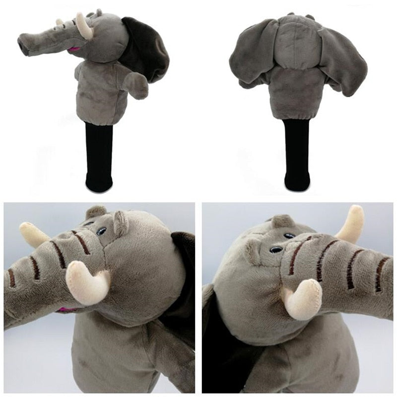 All Kinds of Animals Golf Head Covers Fit Up to Fairway Woods Men Lady Golf Club Cover Mascot Novelty Cute