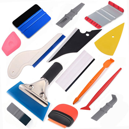 EHDIS Car Tint Tool Kits PPF Vinyl Wrap Squeegee Rubber Water Remover Window Cleaning Scraper Auto Film Stickers Cutter Knife