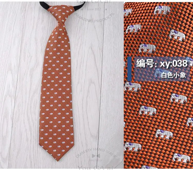 28*6cm Gravata Boys Girls Children's Tie School Class Dance Costume Accessories Band Cartoon Student Tie Necktie Neckcloth
