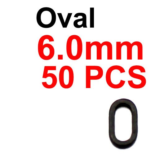 50PCS Carp Fishing Accessories Rig Rings Round Oval Tear Drop Hair Rig Blow Back Rig Micro Ring Terminal End Tackle Equipment