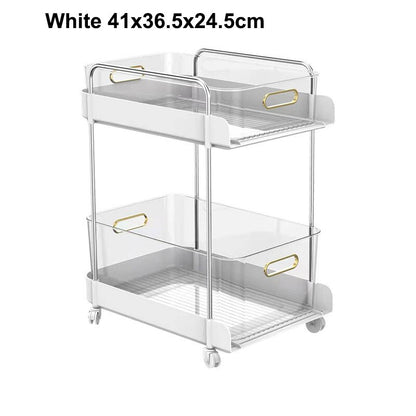 Creative Office Workstation Bag Holder Under Desk Mobile Bookcase School Book Bag Desk Organizer Cabinet Trolley Shelf