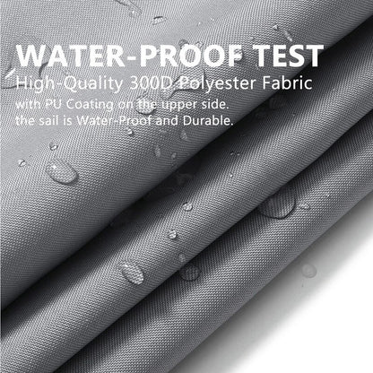 Waterproof Shade Sail Anti-Uv Sunshade Net Outdoor Garden Sunscreen Sunblock Shade Cloth Net Plant Greenhouse Cover Car Cover XL