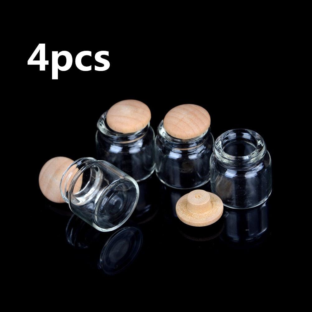 1/2/4/5pcs 1:12 Dollhouse Miniature Food Snacks Glass Jars Candy Bar Food Jar Kitchen Decoration Dolls Accessories Children Toys