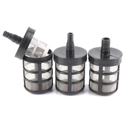 10 Kinds 8~14mm Hose Pipe Filter Car Wash Garden Irrigation Sprayer Pump Filtering Net Strainer Stainless Steel Mesh Filter