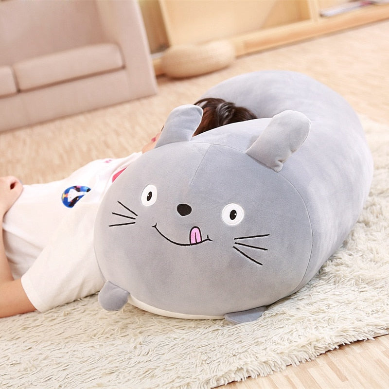 9 Styles Animal Sweet Dinosaur Pig Cat Bear Plush Toy Soft Cartoon Panda Hamster Elephant Deer Stuffed Doll Baby Pillow